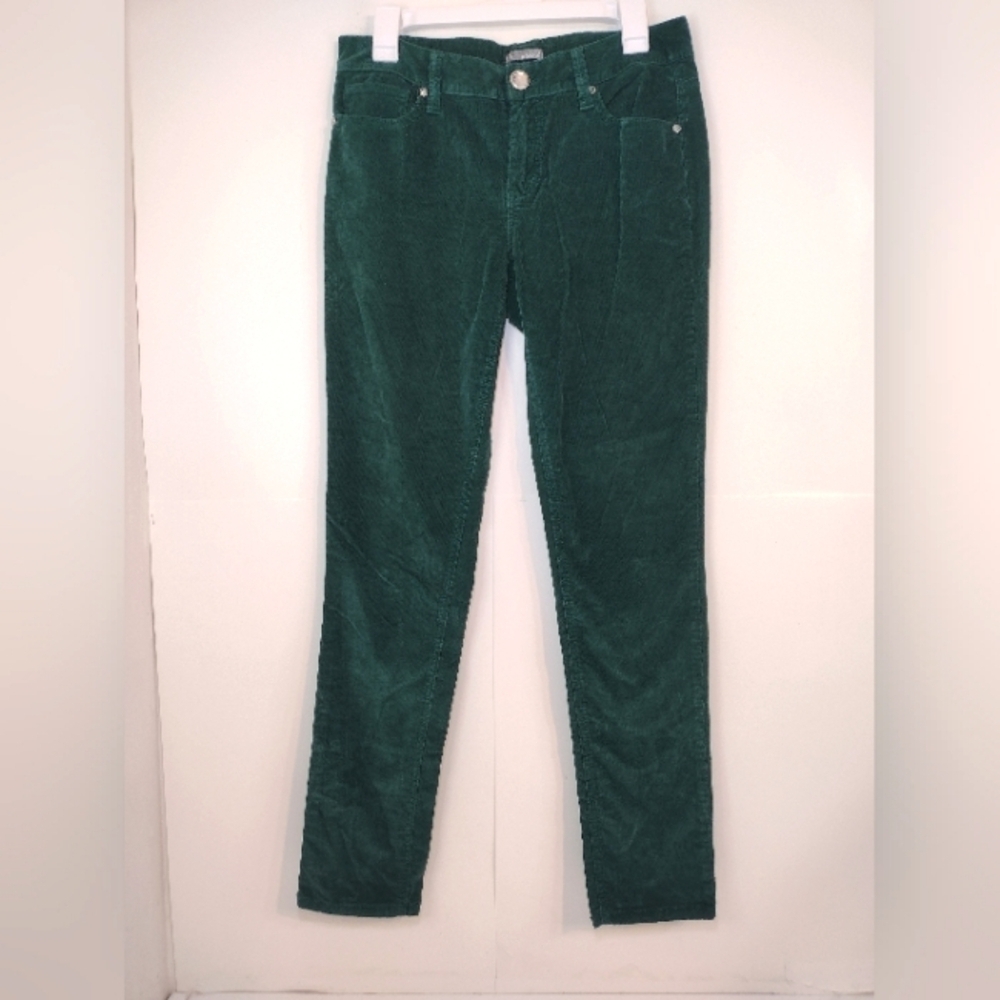 New Directions women's forest green pants size (8)